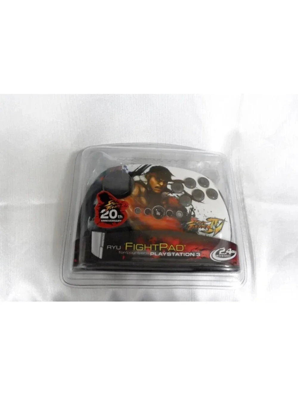 Street Fighter 20th Anniversary RYU Fight Pad Playstation 3 PS3 Controller NOB